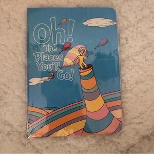 Dr. Seuss Oh! The Places You’ll Go Journal Notebook Hardcover NWT